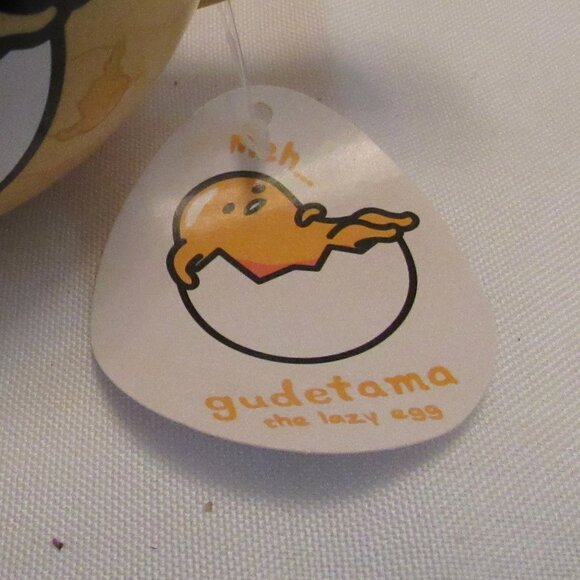 Gudetama by Sanrio The Lazy Egg Yellow Coffee Tea Mug Meh & Bye New w/Tag - Picture 7 of 8